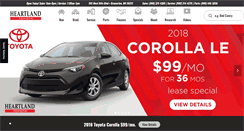 Desktop Screenshot of heartlandtoyota.com